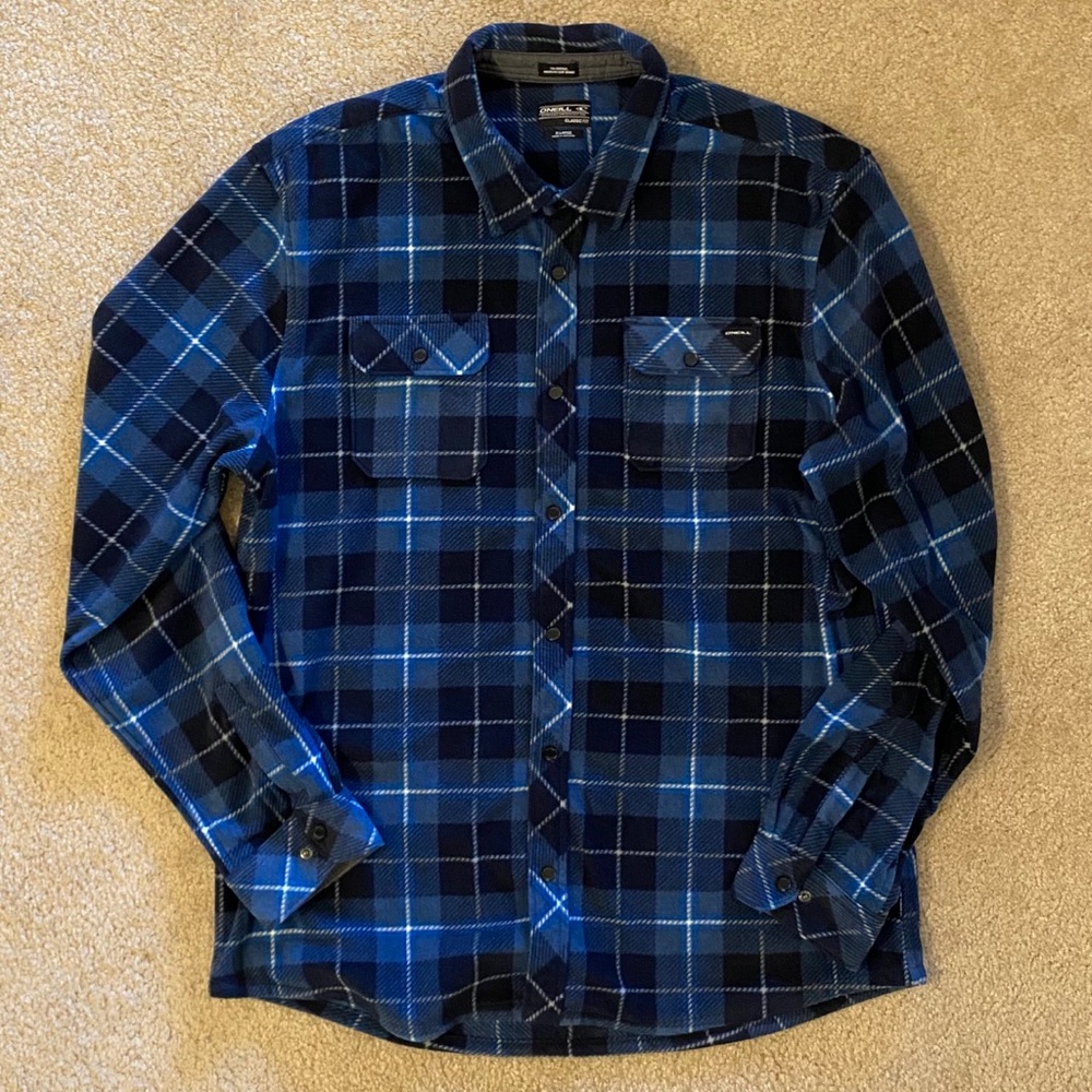 NWOT O’Neill Glacier Fleece Flannel snowboard